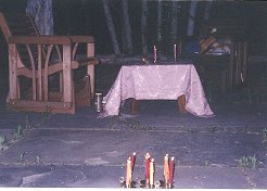 Beltane altar