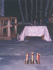 Beltane altar